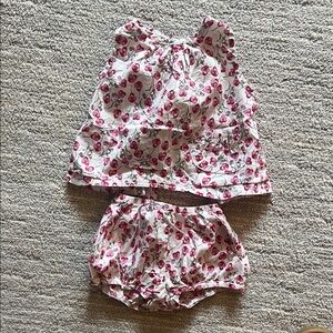 Floral matching set (12 months)